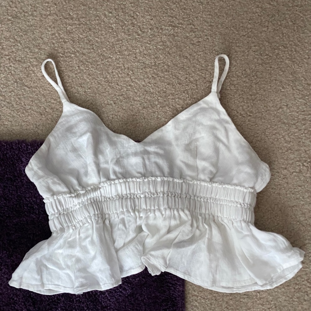 Peplum Tank Top
